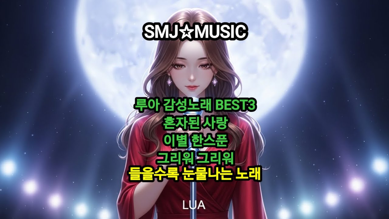 루아 감성노래 베스트3/LUA Best Emotional Songs Vol.1 | Top 3 Korean Ballad & Trot