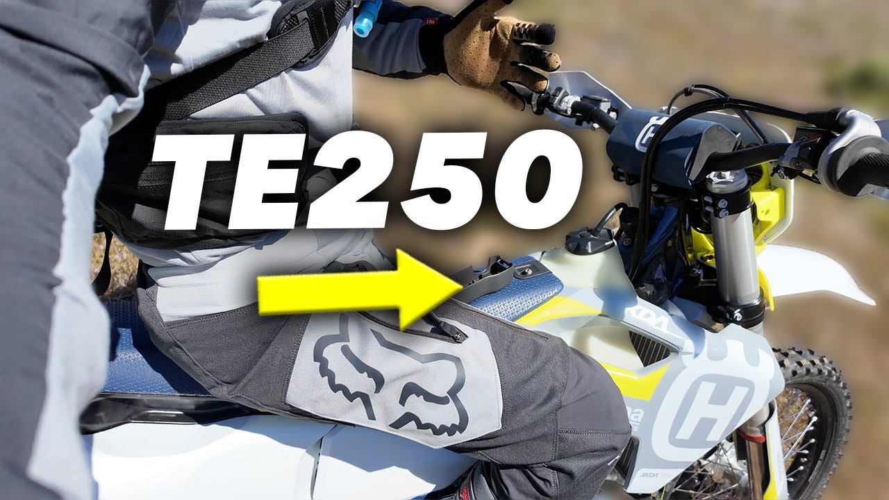 This NEW 2024 Husqvarna TE250 IS AMAZING!!