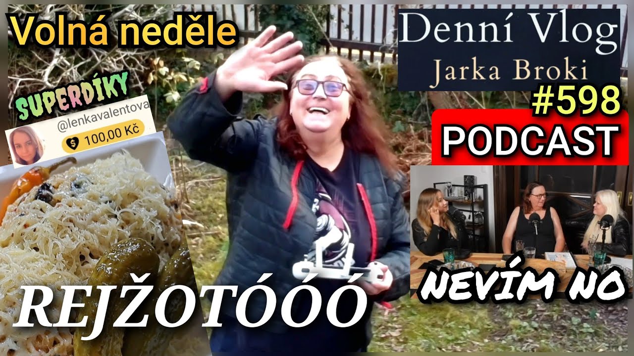 Neděln&iacute; rejžot&oacute;&oacute;&oacute; od Jarky Broki * Denn&iacute;Vlog#598