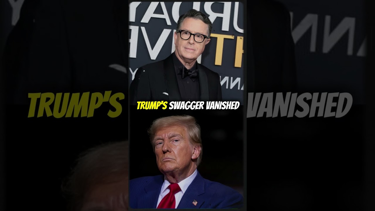 Trump Goes After Colbert &mdash; Instant Comeback Shocks Crowd 👀 #shorts
