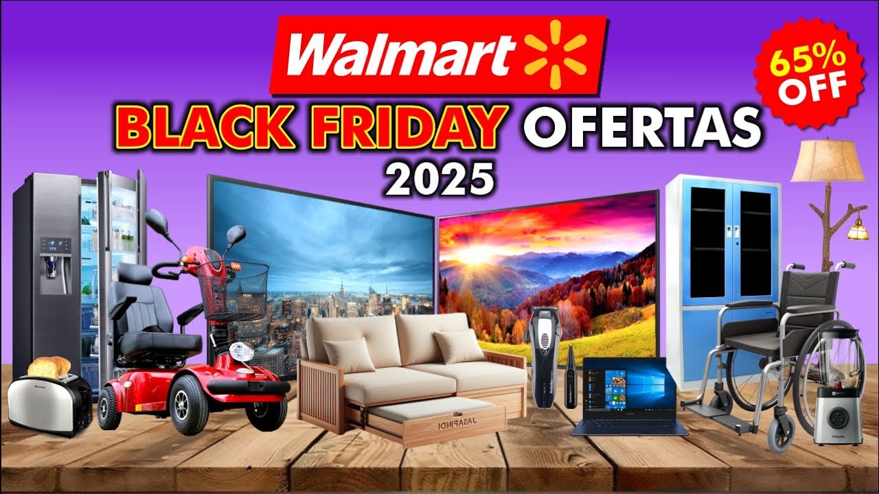 40 Mejores Ofertas Del Black Friday de Walmart de 2025: &iexcl;Grandes Descuentos!