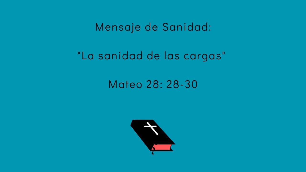 Mensaje de Sanidad: 