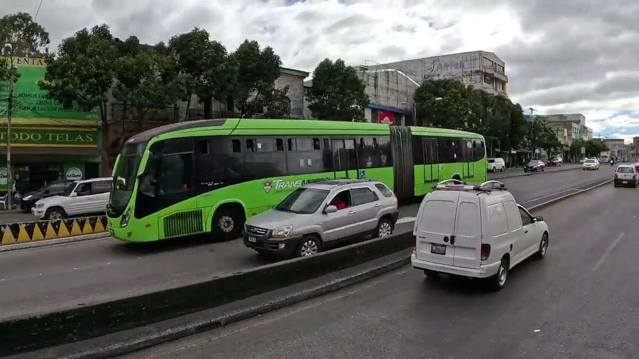 BUSES DE GUATEMALA: RUTA 105 JOCOTE NANGO A COLONIA LANDIVAR