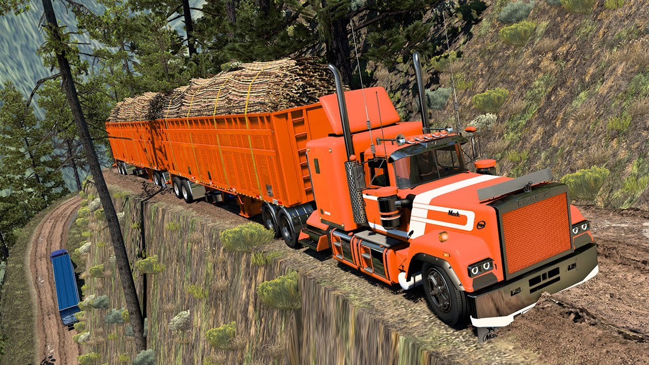 Carreteras Infernales Mack Superliner RW 753 - American Truck Simulator