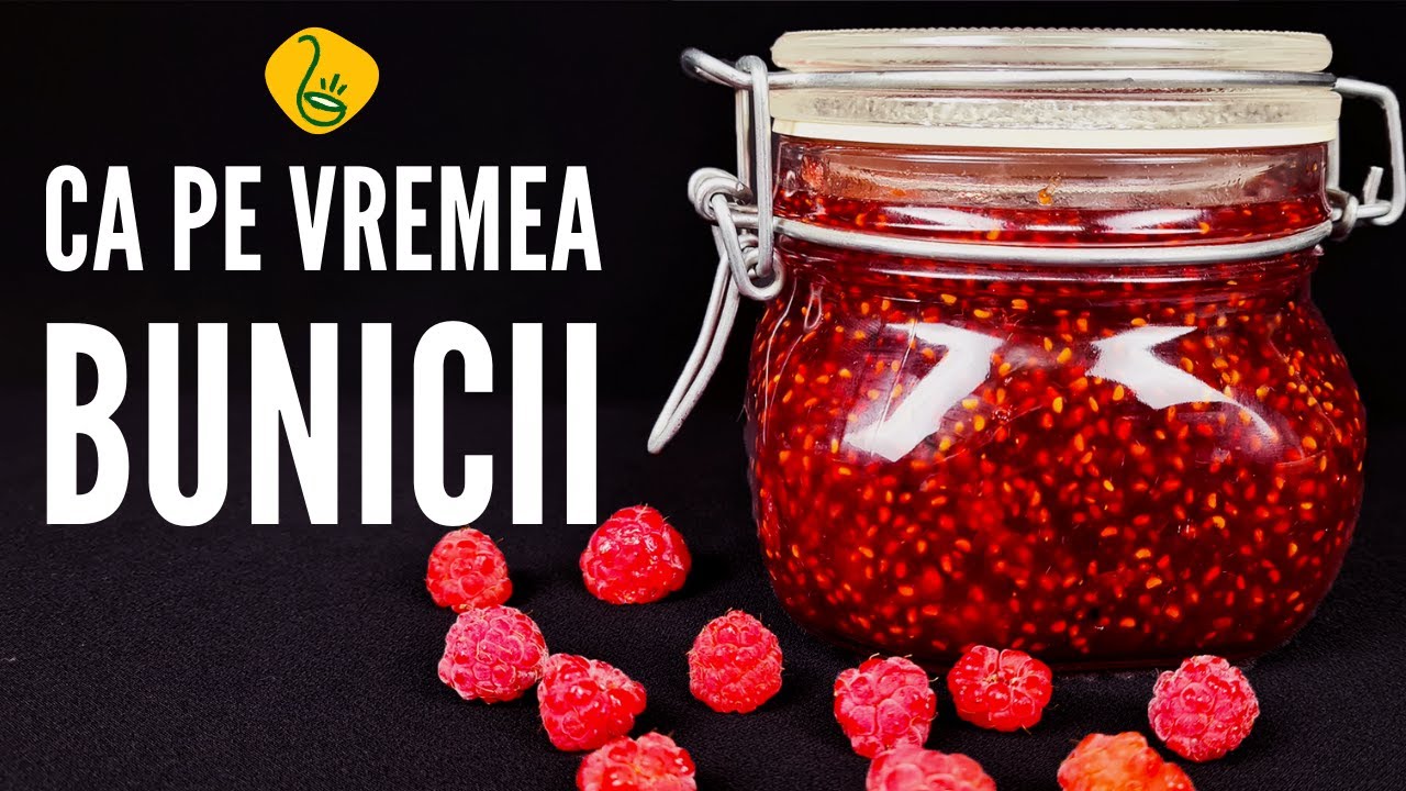 Dulceata de zmeura ca pe vremea bunicilor | Pas cu pas