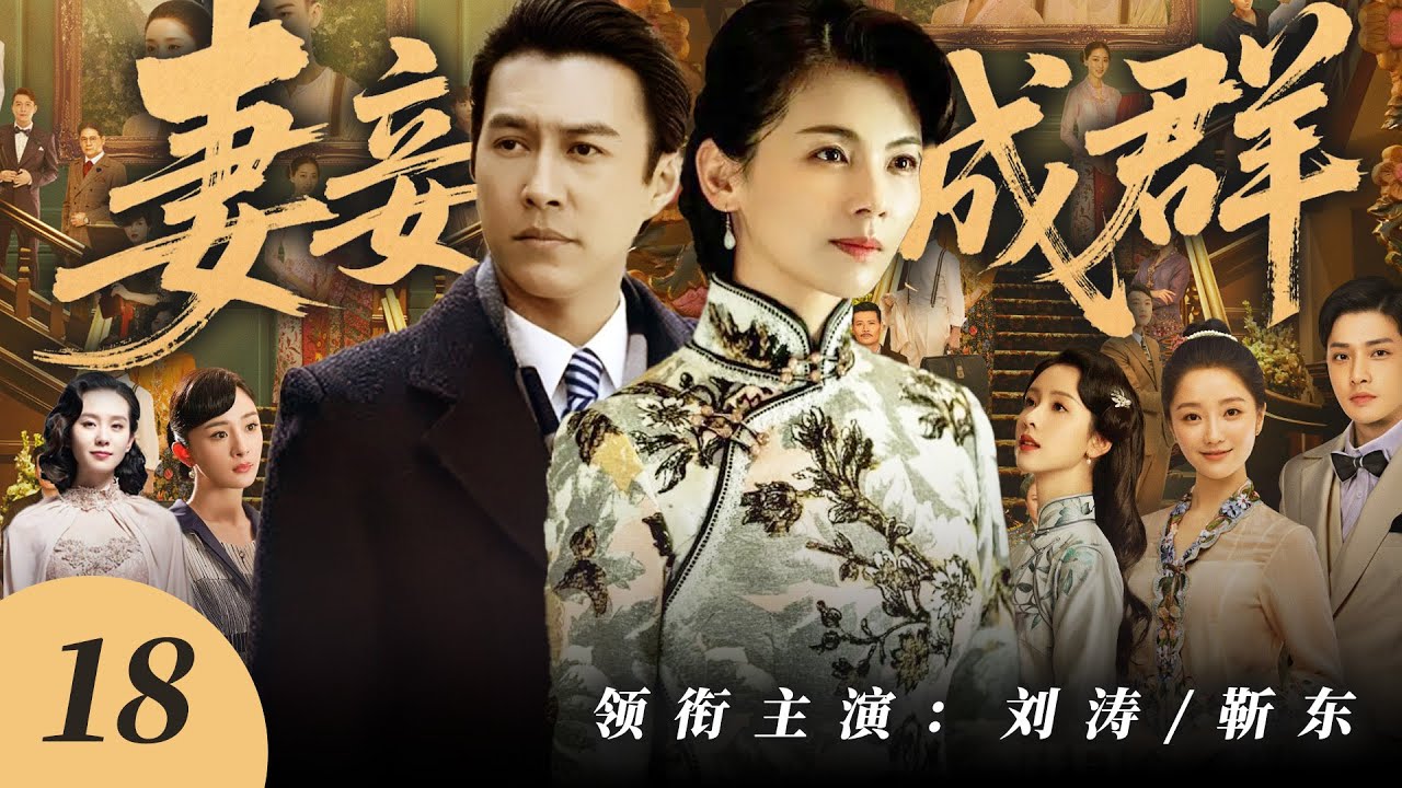 【民國宅鬥】妻妾成群 18🔥| 大宅正妻劉濤手撕眾妾，掌嘴懲罰假孕嬌妾，宅斗反擊讓妾室身敗名裂滾出大宅！#刘涛  #靳東 #楊紫 #陳都靈 #民国剧