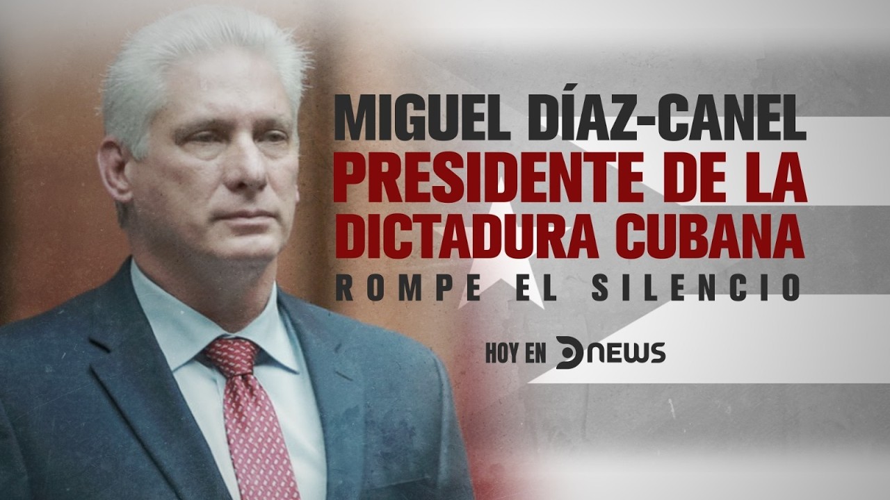 🔴 EN VIVO | Rompe el silencio Miguel Díaz-Canel, presidente de la dictadura cubana | DNews