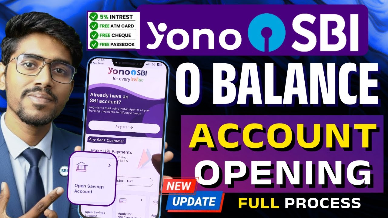 SBI Account Opening 2026 | SBI Zero Balance Account Opening Online |sbi account opening - yono 2.0