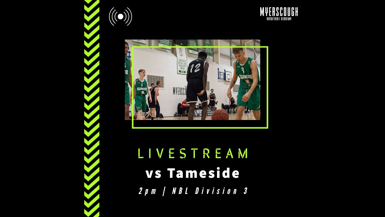 Myerscough Basketball Academy Live Stream | Myerscough vs Tameside