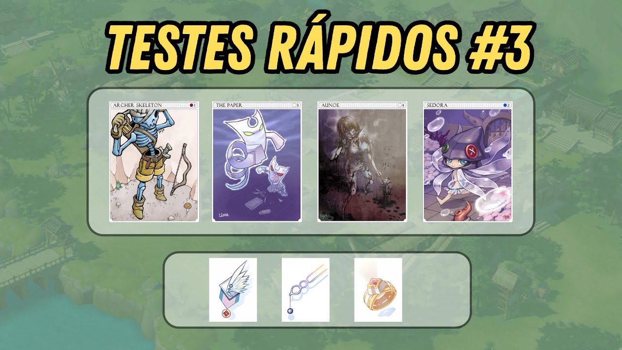 Esqueleto Arqueiro ou Papel? Anel do Especialista ou Amplificador de Som? - Ragnarok Online LATAM