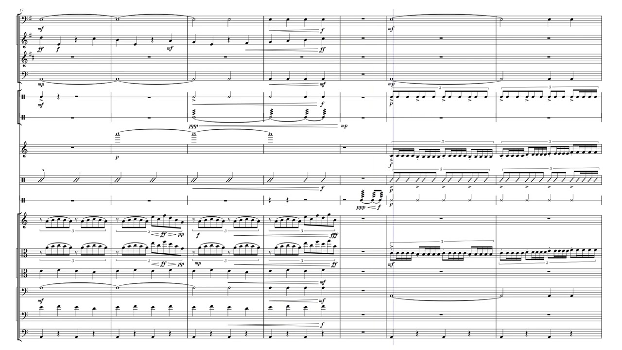 Facing the Inevitable – Transcribed Score