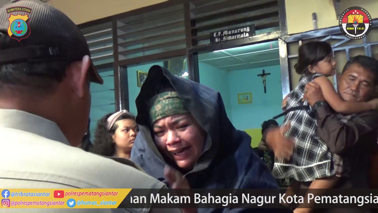 Kapolres Pematangsiantar Pimpin Upacara Pemakaman Brigadir Tumpak Parulian Manurung