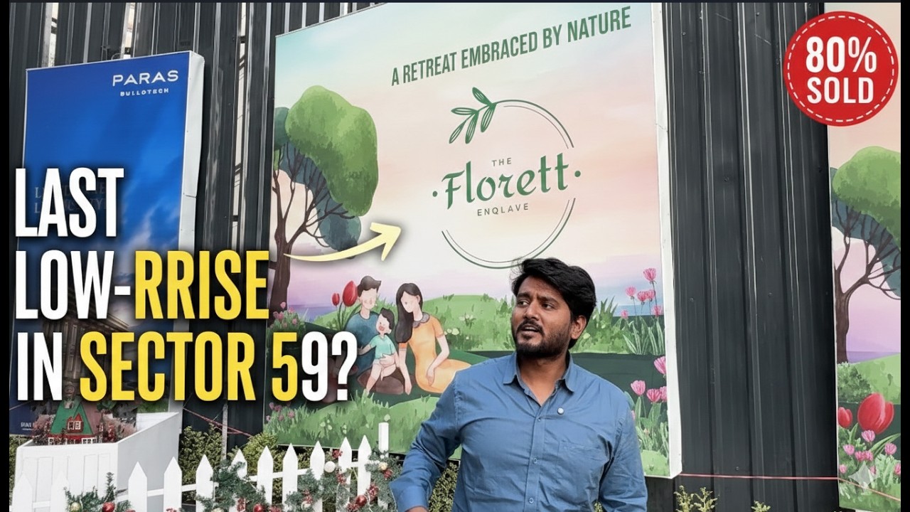 Paras Florett Sector 59 Gurgaon | Low Rise 3 BHK Apartments | Full Project Tour & Details
