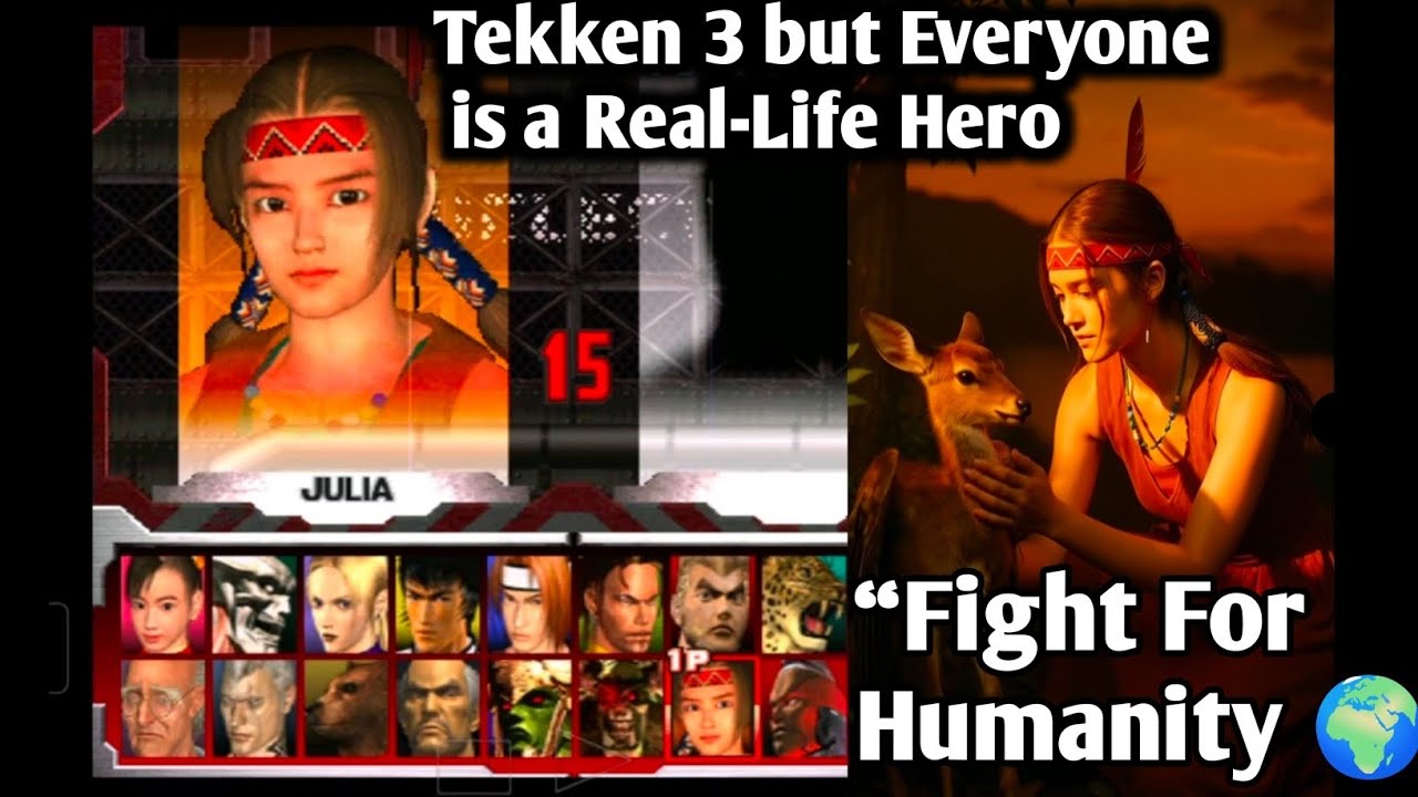Tekken 3 Characters Doing Social Work in Real Life | Emotional & Heart Touching