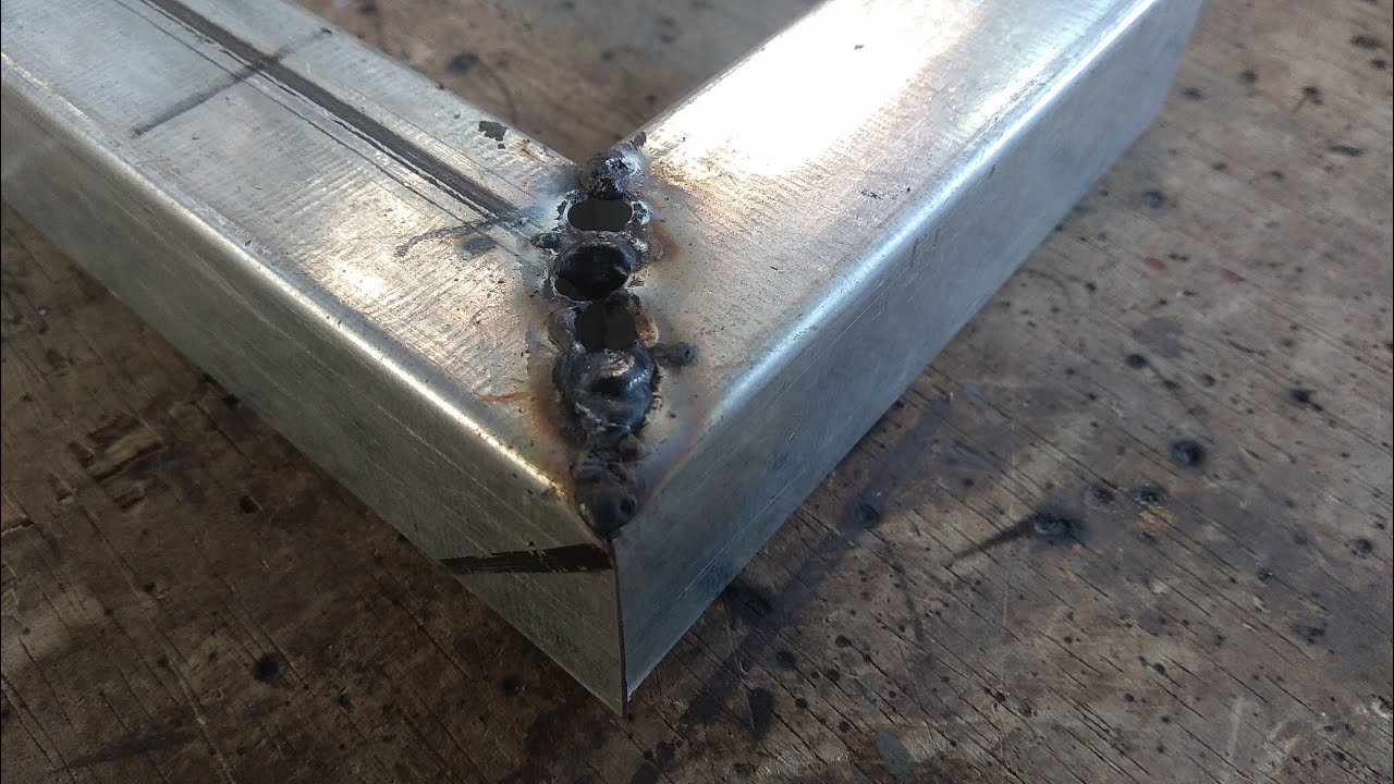 not many know how to repair thin iron with holes