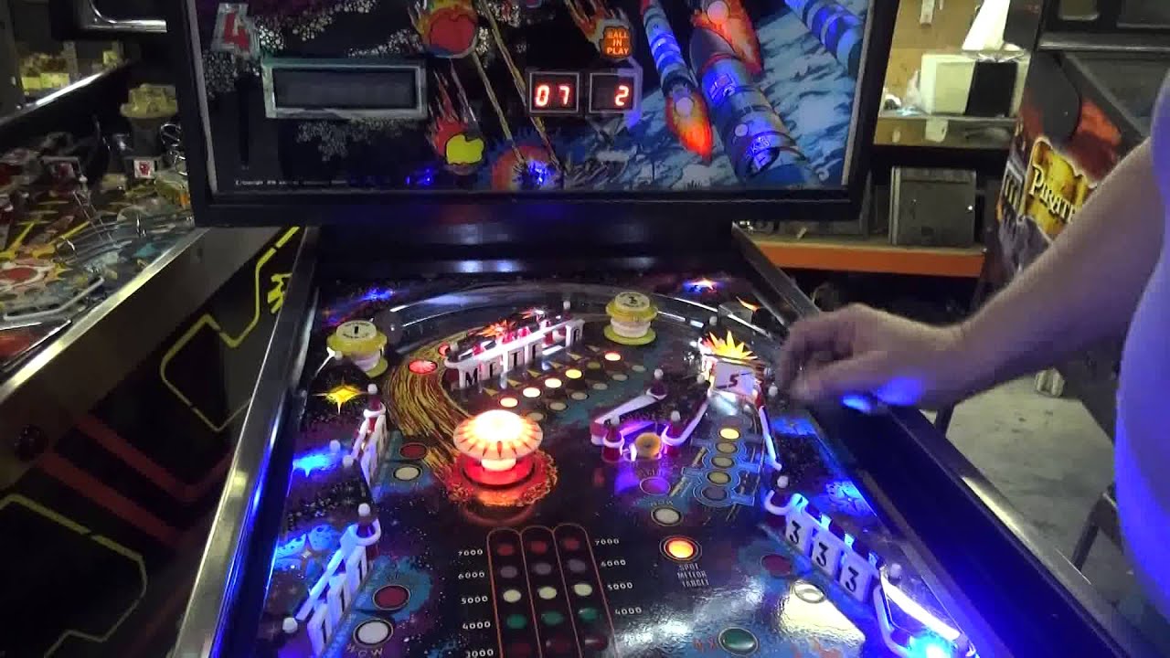 #550 Stern METEOR Pinball Machine and Gameplay!  TNT Amusements