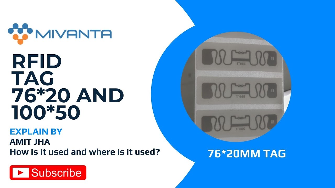 RFID Belt Paper Label Tags – Sizes 76×20mm, 100×50mm, 100×75mm | Explained by Amit Jha
