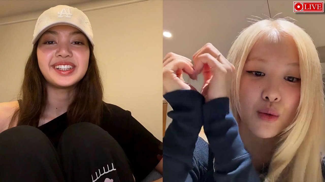 CHAELISA IS BACK! Lisa & Rosé BLACKPINK Shock Fans With Surprise Instagram Live Together