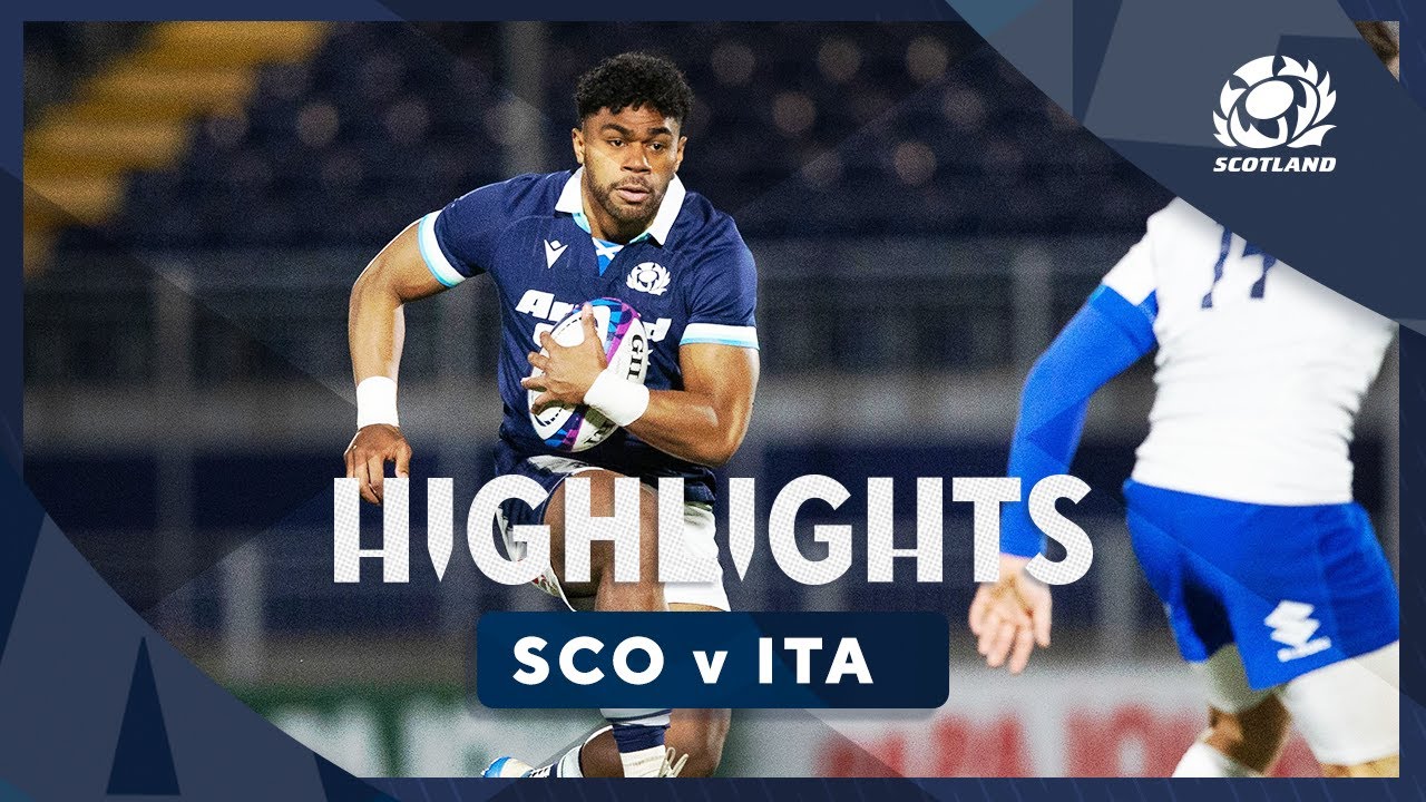 HIGHLIGHTS | Emerging Scotland v Italy U23