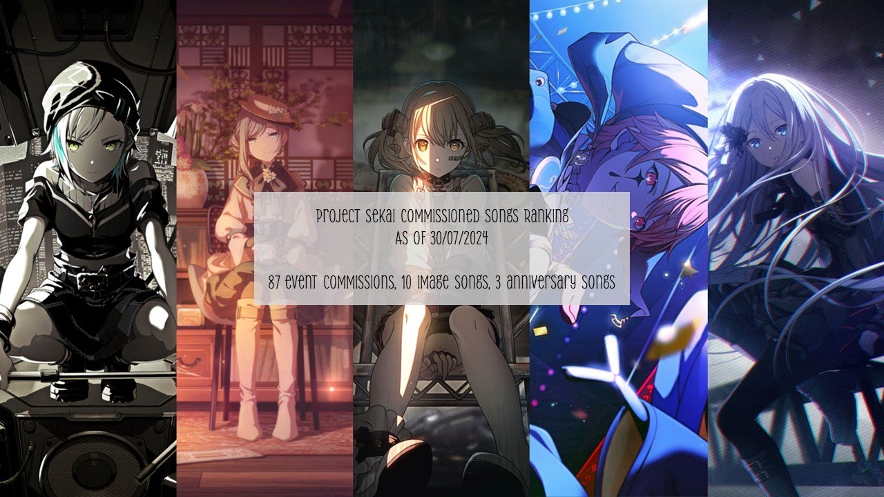 Ranking 100 Project Sekai Commissions