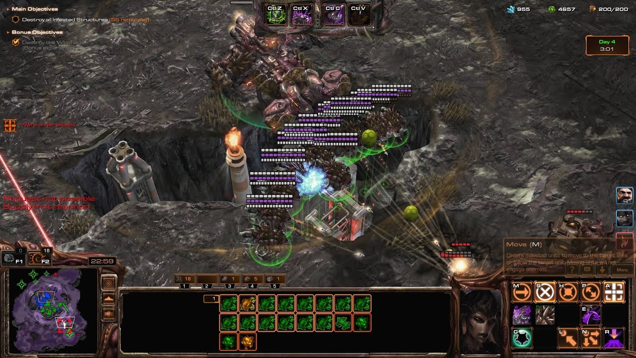 SC2 Co-Op Dead of Night, Alexei Stukov Play [Prestige : Plague Warden]