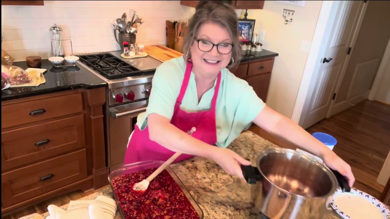 Cranberries in the Snow- your new Thanksgiving favorite side! Save this video. You’re gonna need it