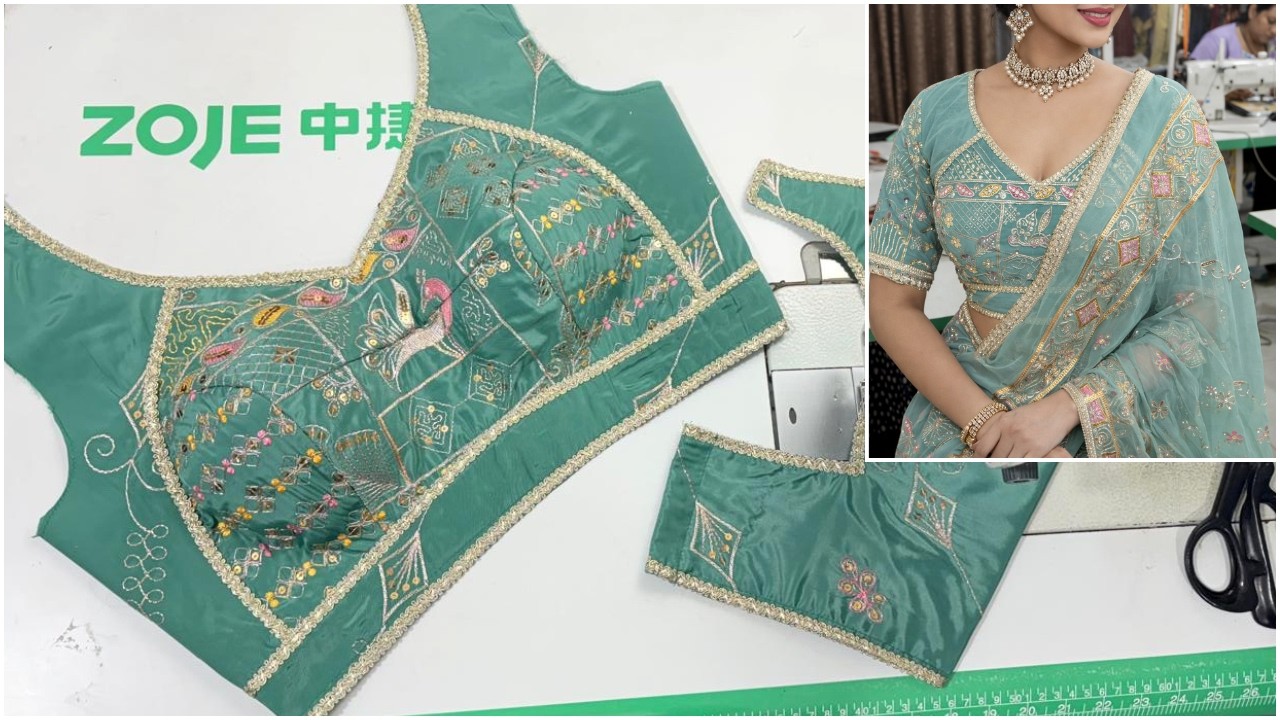 Rajputi Lehenga Blouse Design | Rajputi Blouse Cutting and Stitching | Latest Blouse Design | Blouse