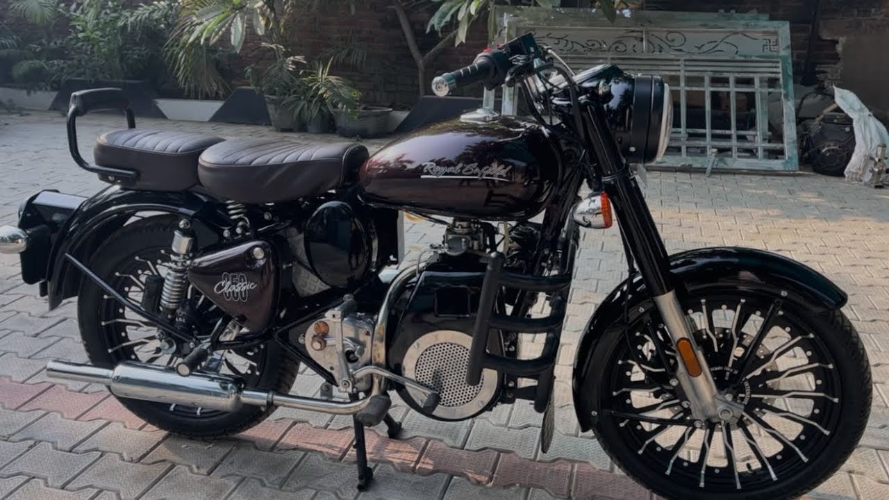 Royal enfield diesel bullet modifide indian bullet kakku meerganj