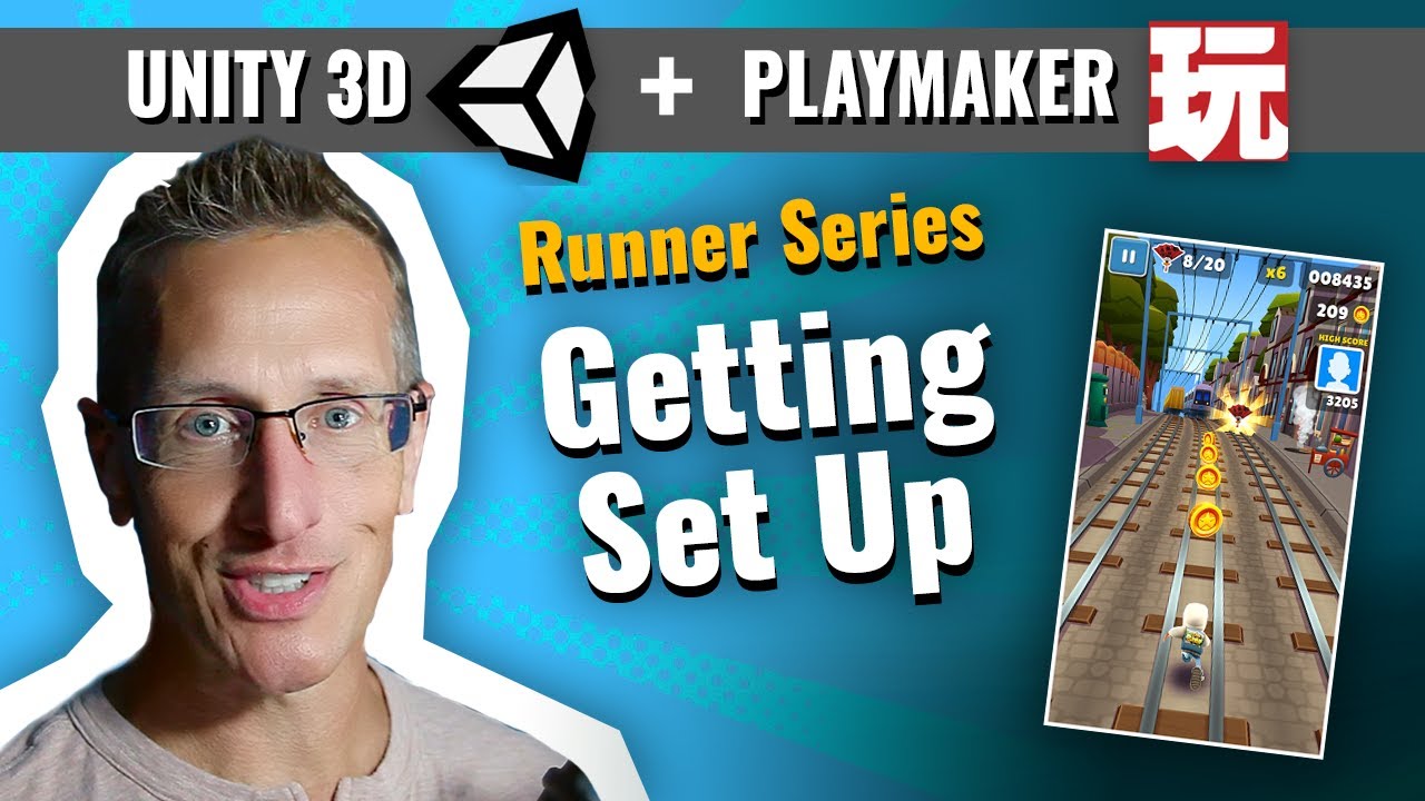 Unity 3D + Playmaker - Runner Series - Базовая настройка