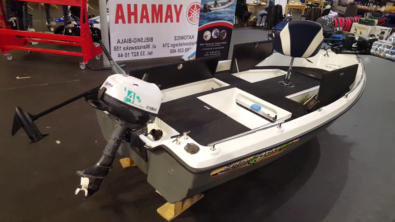 Mały pokaz naszych łodzi SOLAR 360 FISH, SOLAR450 CONGO, SOLAR 360 BASS