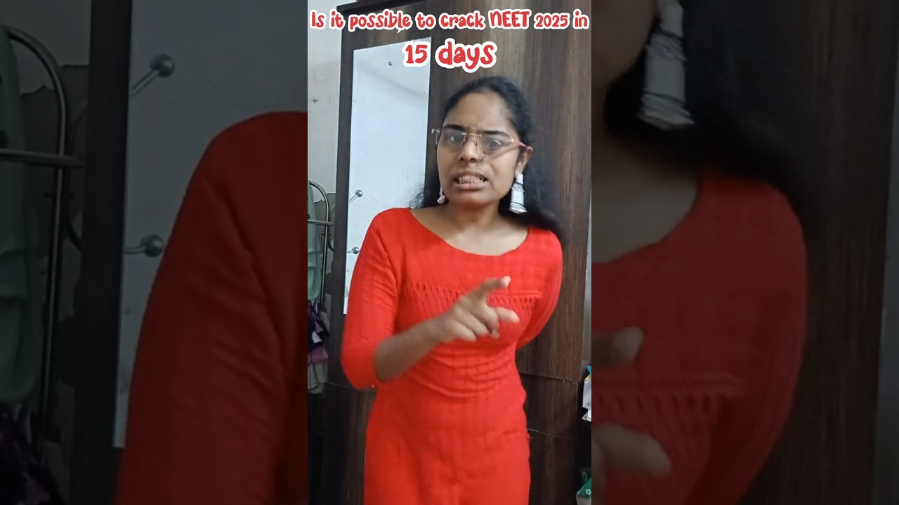 🩺 Is it possible to crack neet 2025🩺#neet2025 🩺#neettips🩺