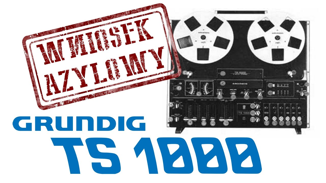 Grundig Ts 1000 - królewski magnetofon szpulowy - Audio Azyl #1