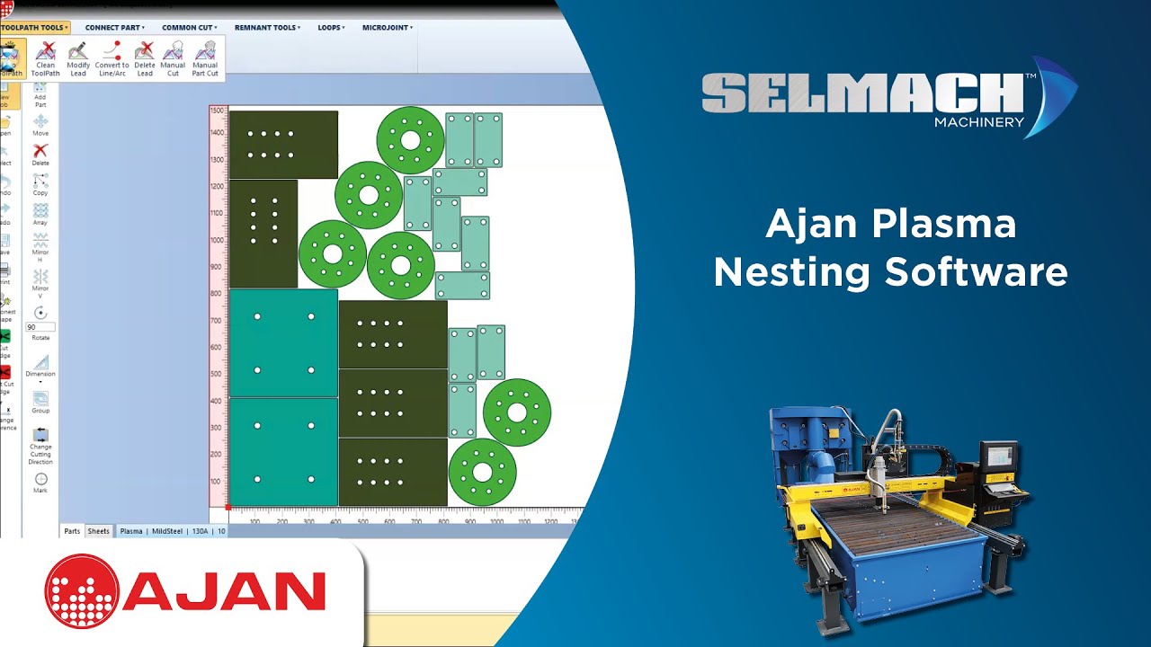 Ajan Plasma Nesting Software