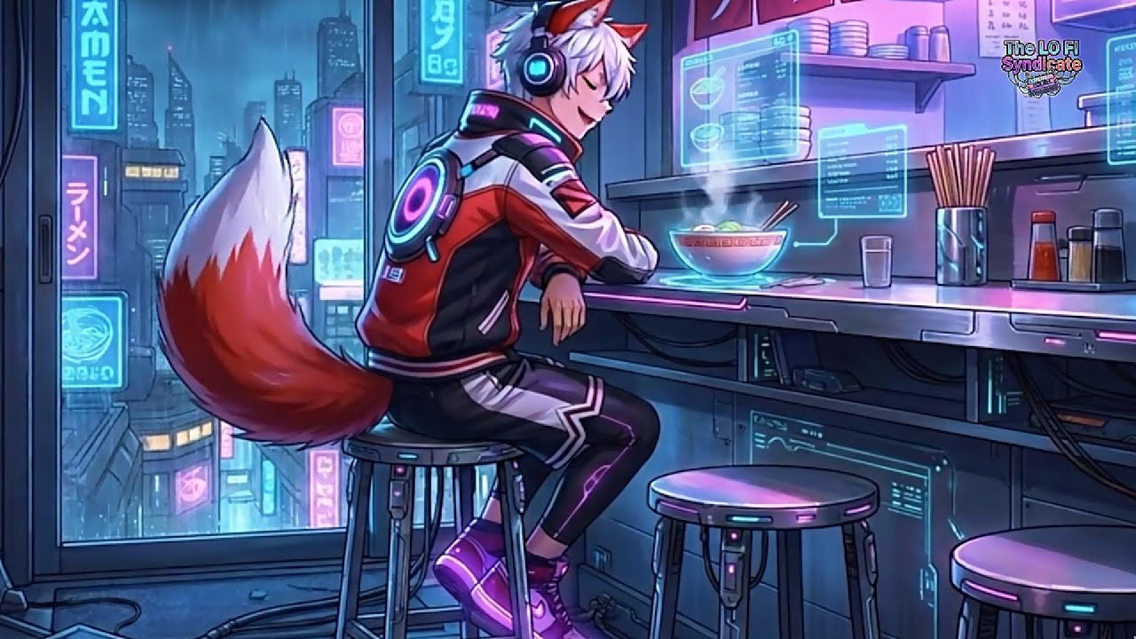 Night in the Cyber City 📼 Deep Focus & Coding Music [Seamless Mix]