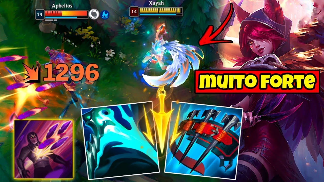 XAYAH ADC FICOU FORTE DEMAIS COM ESSES ITENS NOVOS