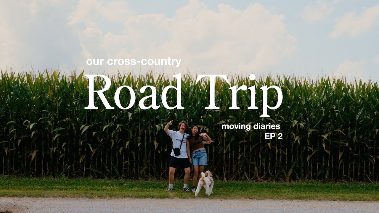 Our Cross-Country Road Trip with a Dog! 🐶 Moving Diaries Episode 2