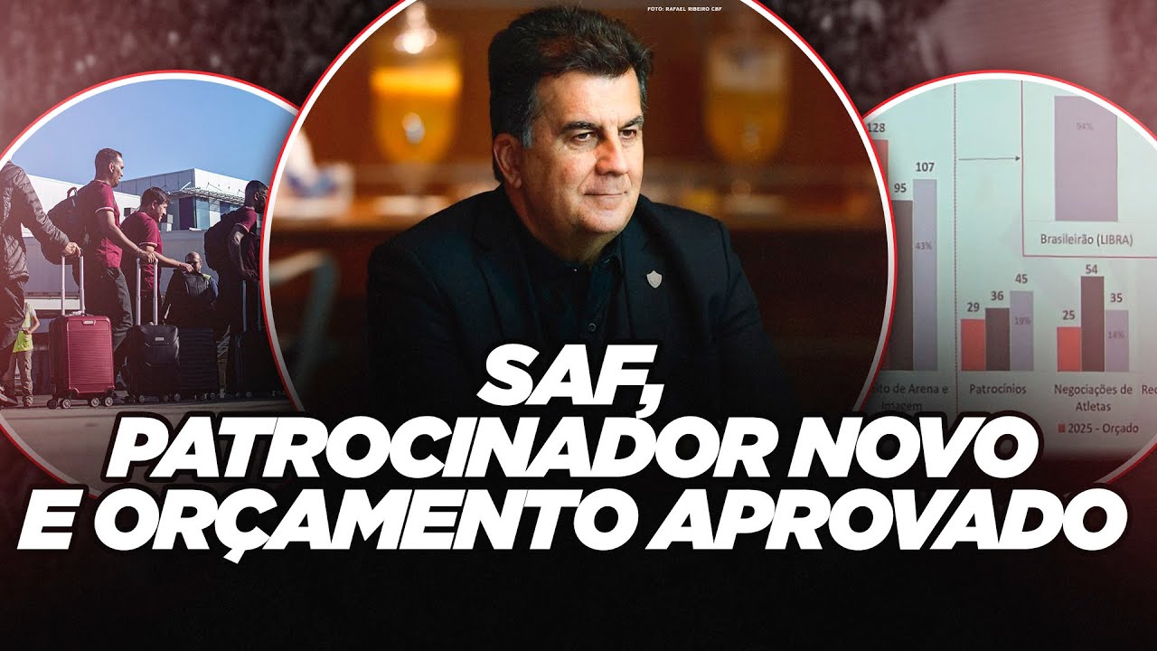 SAF PRÓXIMA DO VITÓRIA? PATROCINADOR NOVO, ORÇAMENTO APROVADO E MAIS