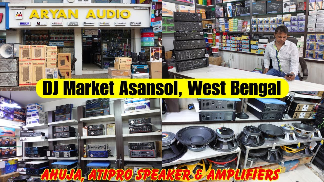 Aryan Audio- Best DJ Shop in Asansol, West Bengal | Ahuja, Atipro, Yamaha Jaise Popular Brands🔥