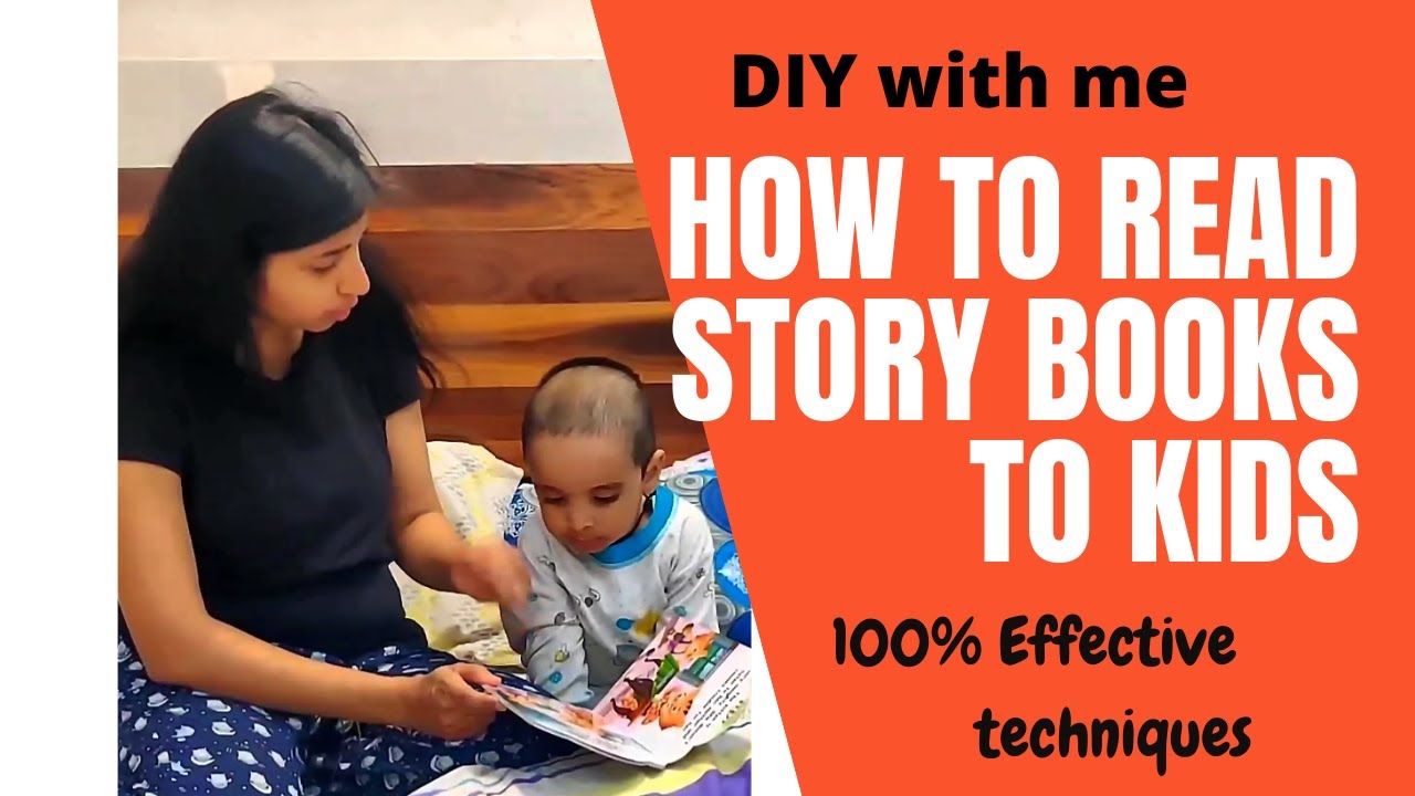How to read story books with kids || how to develop reading habit in kids||