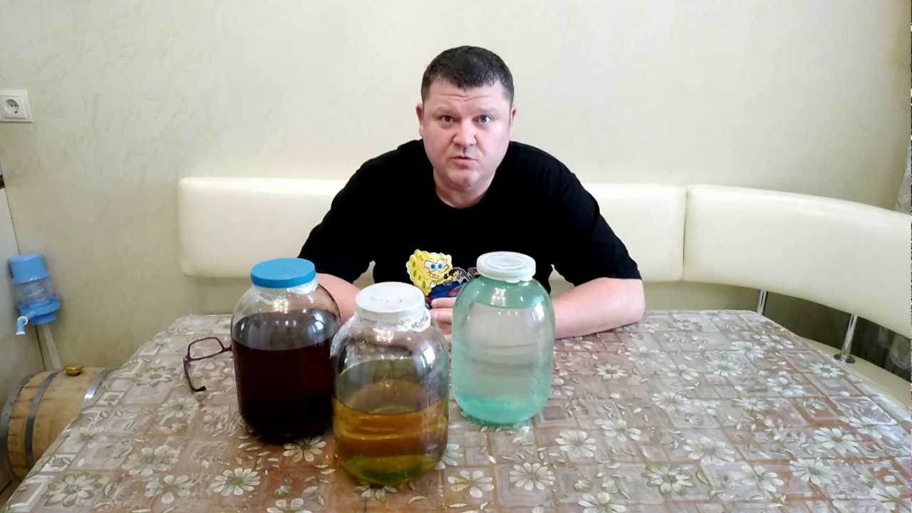 Ароматный спирт из старых настоек.