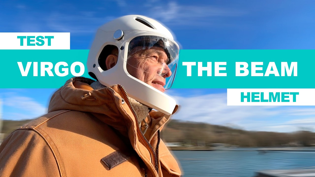 TEST du casque intégral des mobilités électriques, le Virgo Move de The Beam