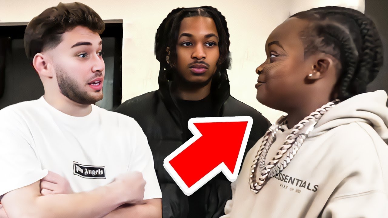 Woo Wop & DDG Pull up on Adin Ross