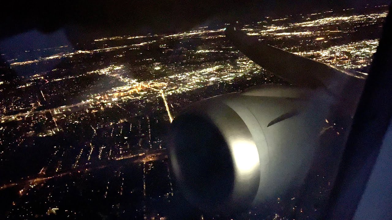 Air Canada Boeing 787-8 Dreamliner Late Night Takeoff from Montréal Trudeau | YUL-LHR