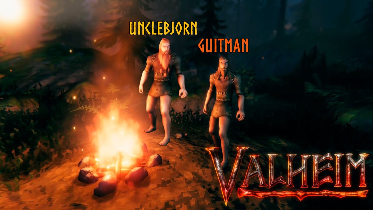 Гитман и UncleBjorn играют в Valheim