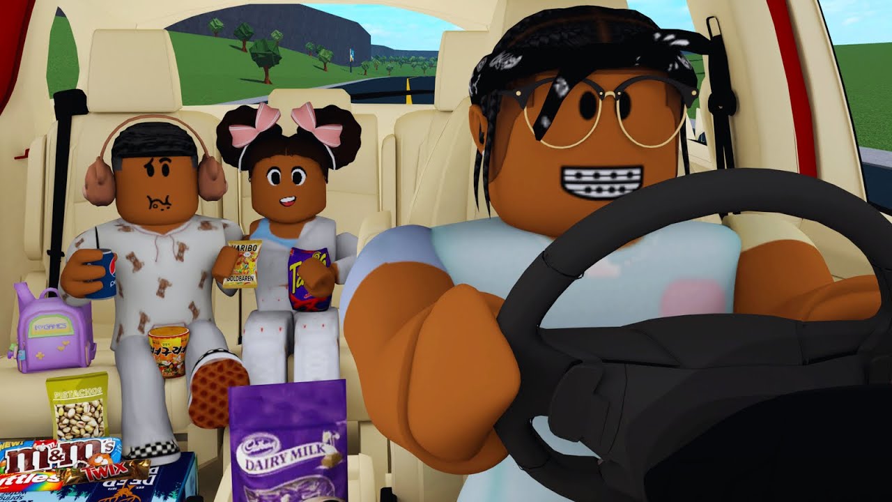 GOING ON A ROADTRIP TO BERRY AVENUE! *VISITING GRANDMA* Roblox Bloxburg Roleplay