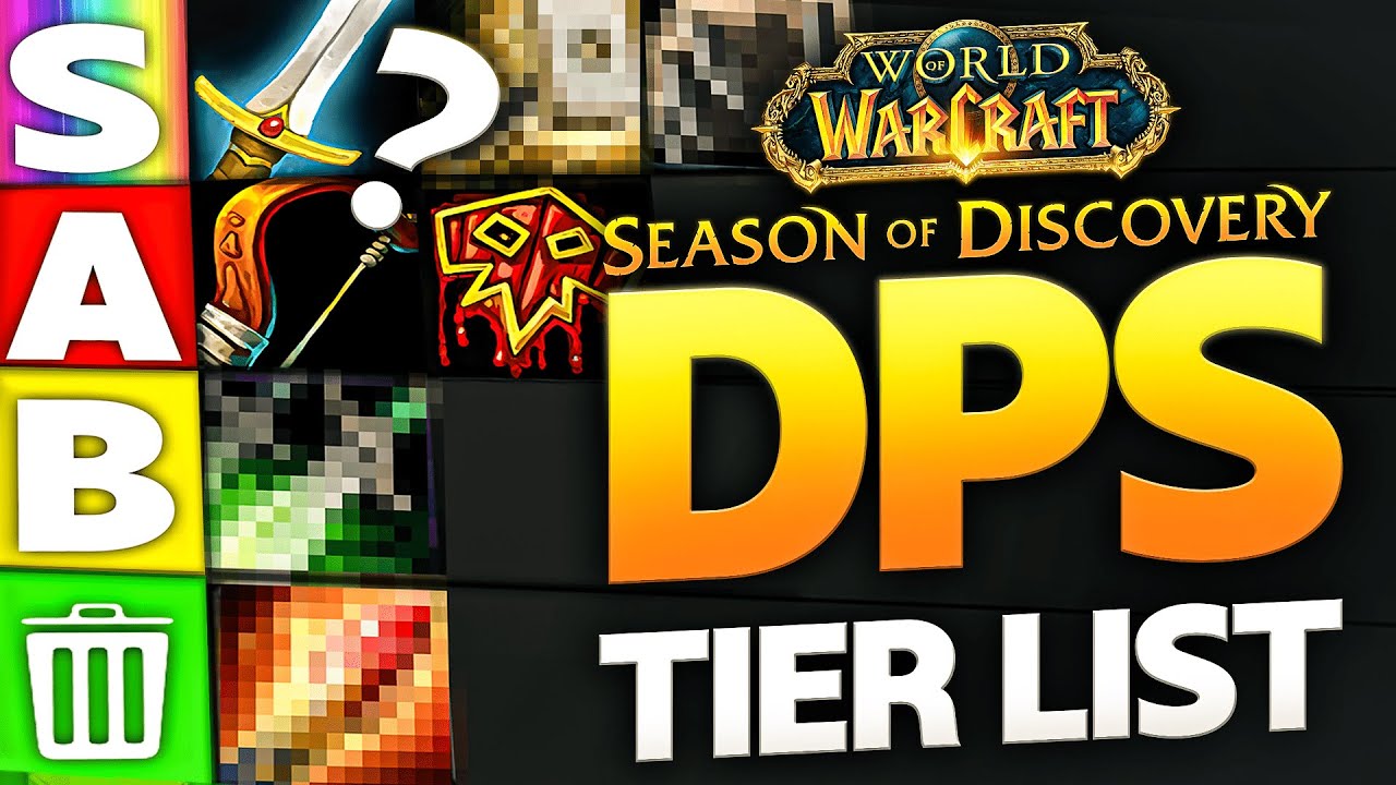 Ultimate DPS Tier List for Season of Discovery Phase 1!
