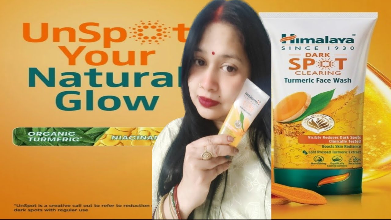 Unspot natural glow with himalaya turmeric facewash @NiveditaGaur-r4y 