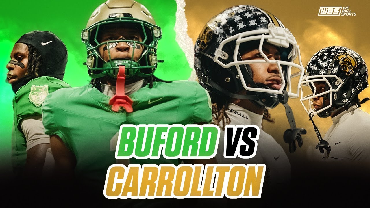 Buford vs Carrollton Full 6A State Championship Highlights