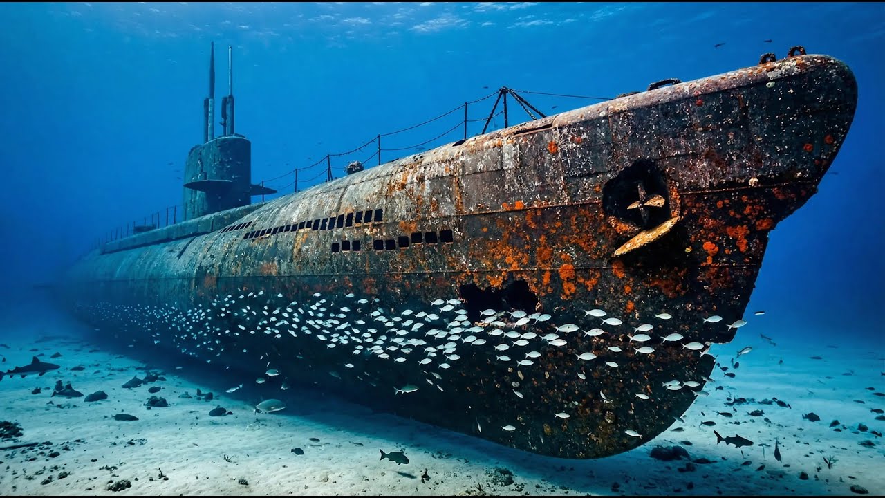 Emotional Restoration — 1960s Submarine 60 Years on Ocean Floor to High-Tech Naval Icon