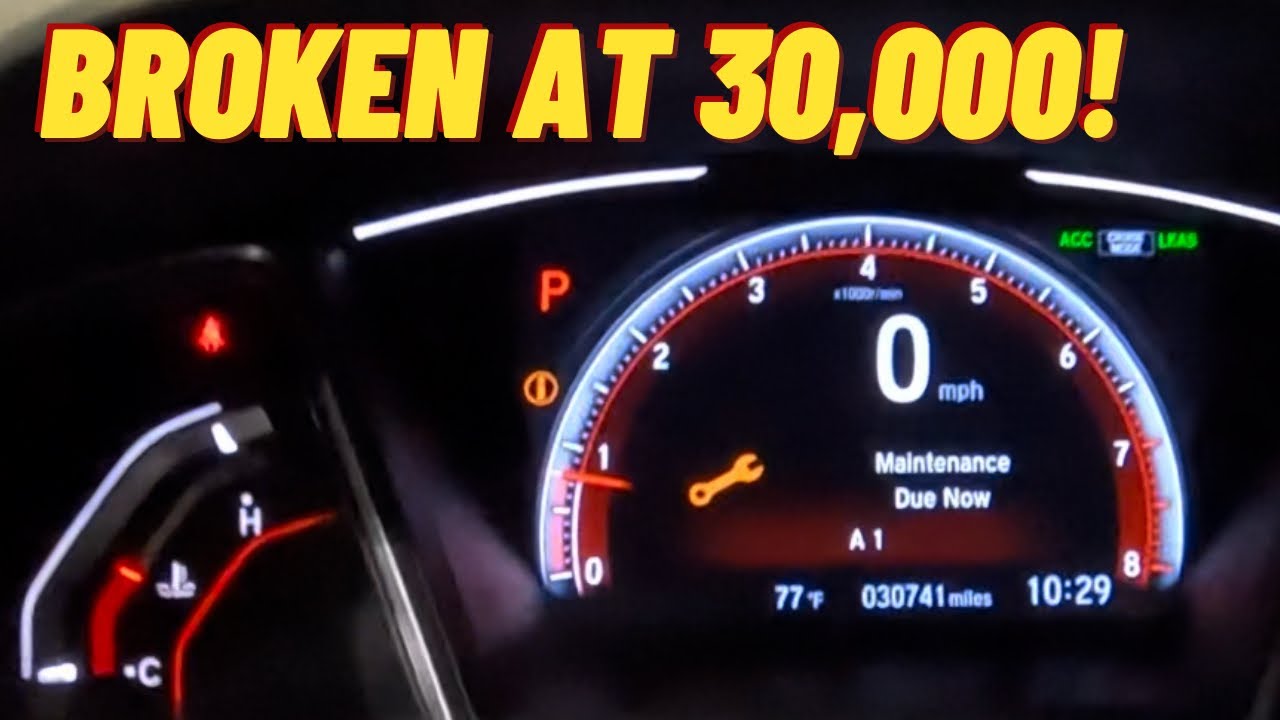 No Warranty! Honda Leaking at 30,000 miles! 2019 Honda Civic 2.0